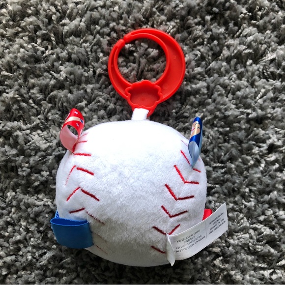 Taggies Home Run Baseball Lovey Plush Toy - Picture 2 of 2